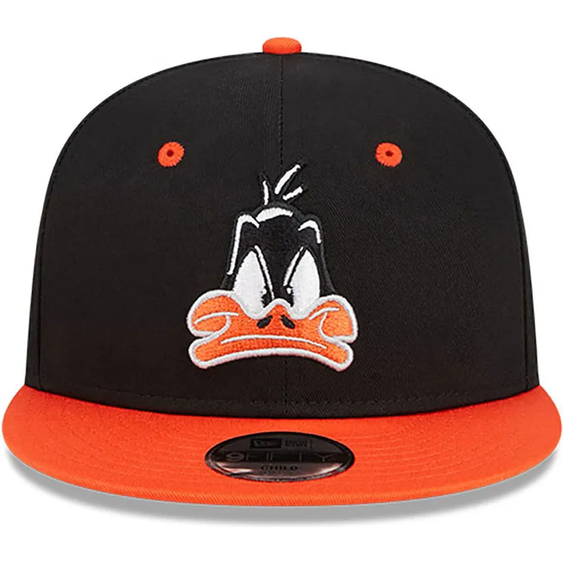 mutzen-flach-schwarz-snapback-9fifty-der-pato-lucas-looney-tunes-von-new-era