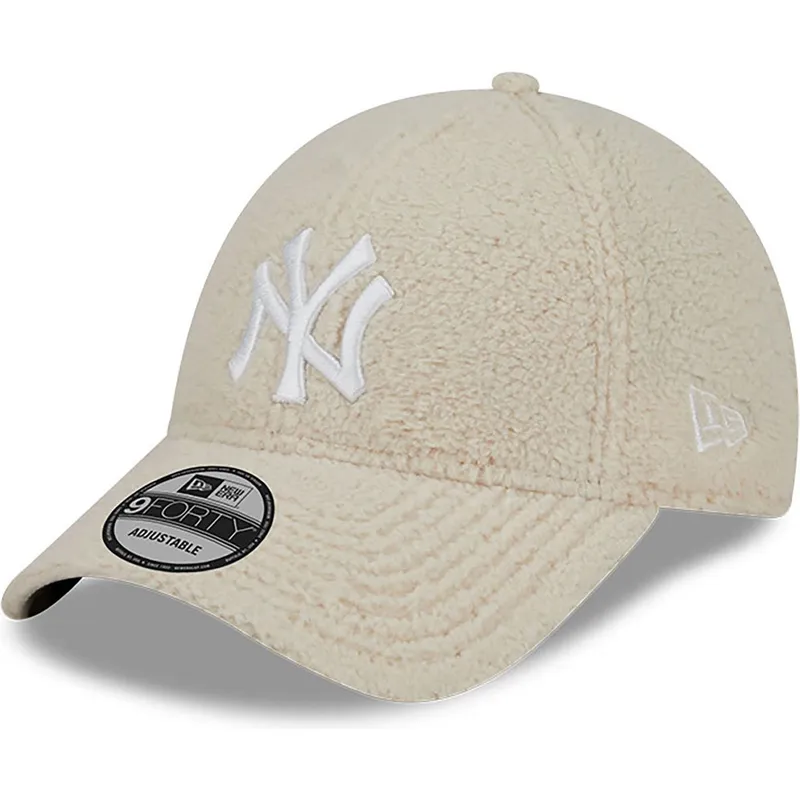 mutzen-gebogen-beige-verstellbares-band-9forty-teddy-der-new-york-yankees-mlb-von-new-era mutzen-gebogen-beige-verstellbares-band-9forty-teddy-der-new-york-yankees-mlb-von-new-era