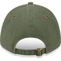 casquette-courbee-verte-ajustable-avec-logo-vert-9forty-washed-canvas-new-york-yankees-mlb-new-era