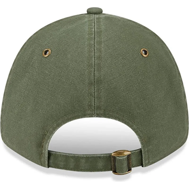 mutzen-gebogen-grun-verstellbares-band-9forty-washed-canvas-der-new-york-yankees-mlb-von-new-era