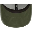 casquette-courbee-verte-ajustable-avec-logo-vert-9forty-washed-canvas-new-york-yankees-mlb-new-era