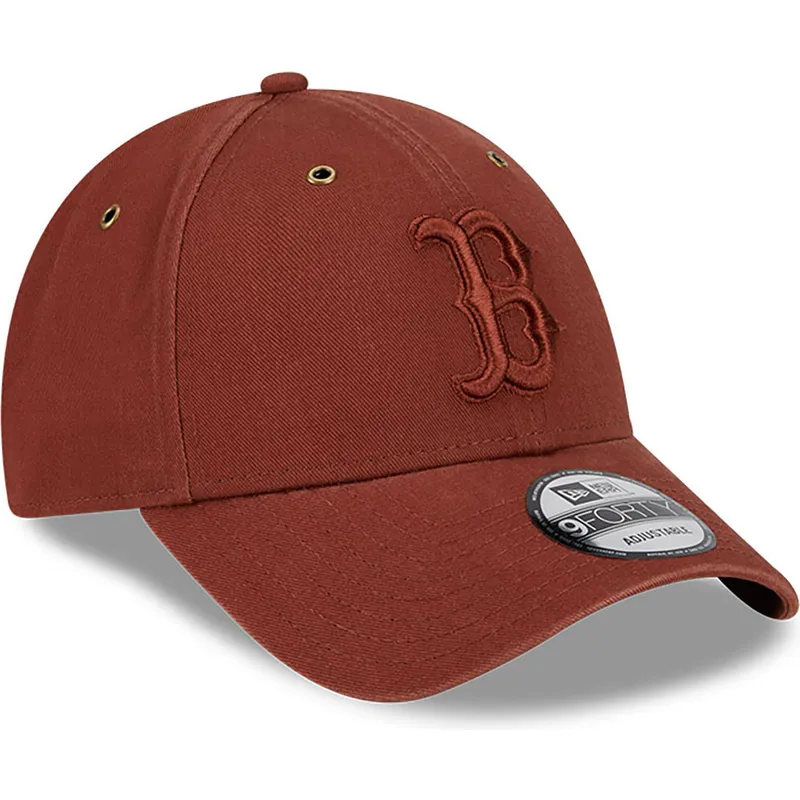 mutzen-gebogen-braun-verstellbares-band-9forty-washed-canvas-der-boston-red-sox-mlb-von-new-era
