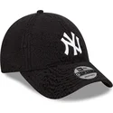 cappellino-nero-con-visiera-curva-regolabile-9forty-teddy-dei-new-york-yankees-mlb-di-new-era