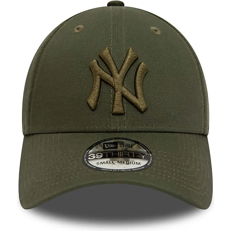 new-era-new-york-yankees-mlb-39thirty-league-essential-gron-buet-cap-med-justerbart-fit-og-gront-logo