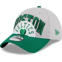 cappellino-curvo-grigio-e-verde-regolabile-9twenty-tip-off-2023-di-boston-celtics-nba-di-new-era