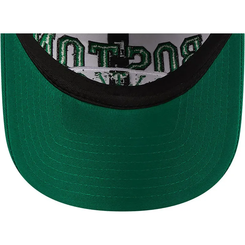 graue-und-grune-verstellbare-curved-cap-9twenty-tip-off-2023-der-boston-celtics-nba-von-new-era