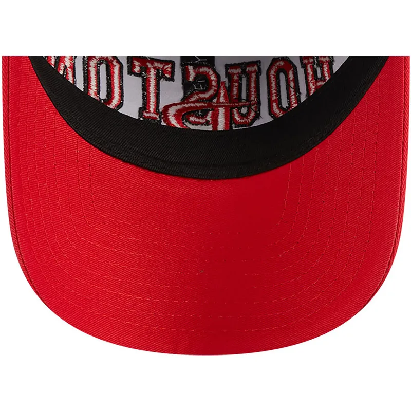 graue-und-rote-verstellbare-curved-cap-9twenty-tip-off-2023-der-houston-rockets-nba-von-new-era