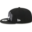 cappello-piatto-nero-snapback-9fifty-tip-off-2023-dei-chicago-bulls-nba-di-new-era