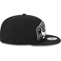 cappello-piatto-nero-snapback-9fifty-tip-off-2023-di-chicago-bulls-nba-di-new-era