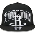 sort-fladskaerms-snapback-9fifty-tip-off-2023-houston-rockets-nba-kasket-fra-new-era
