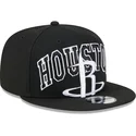 cappellino-snapback-nero-piatto-9fifty-tip-off-2023-dei-houston-rockets-nba-di-new-era
