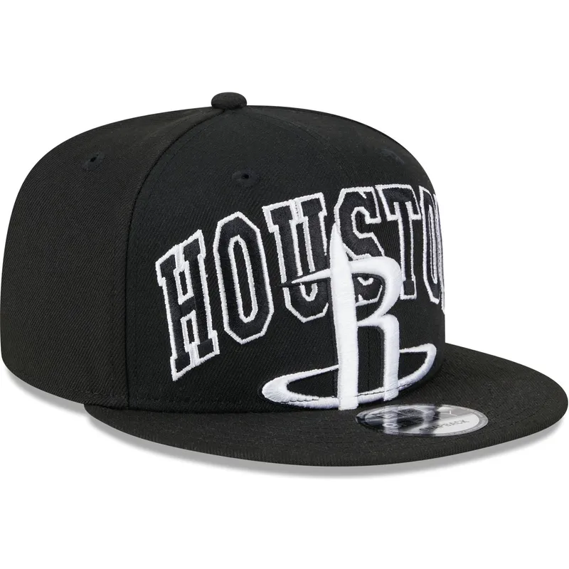 czarna-czapka-z-daszkiem-snapback-9fifty-tip-off-2023-houston-rockets-nba-od-new-era