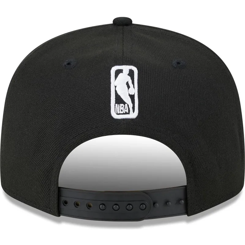 sort-fladskaerms-snapback-9fifty-tip-off-2023-houston-rockets-nba-kasket-fra-new-era