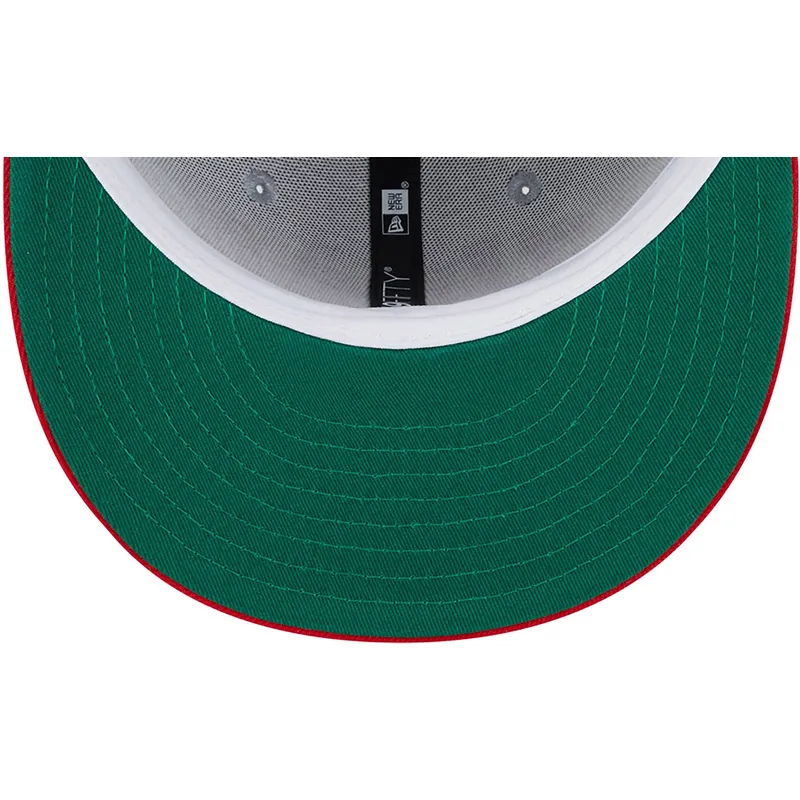 cappello-piatto-grigio-e-rosso-snapback-9fifty-tip-off-2023-di-chicago-bulls-nba-di-new-era