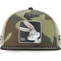 cappello-piatto-trucker-mimetico-bugs-bunny-loo8-bun-looney-tunes-di-capslab