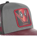 cappelli-curva-grigio-snapback-deadpool-marvel-comics-di-capslab