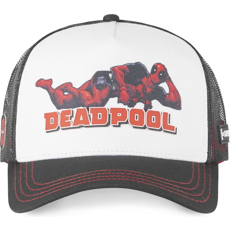 cappelli-curva-nero-snapback-deadpool-marvel-comics-di-capslab