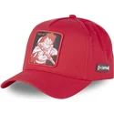 cappello-snapback-rosso-con-visiera-curva-monkey-d-luffy-luf9-one-piece-di-capslab