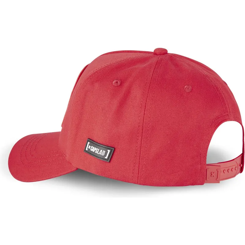 cappelli-curva-rosso-snapback-monkey-d-luffy-one-piece-di-capslab cappelli-curva-rosso-snapback-monkey-d-luffy-one-piece-di-capslab