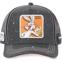 schwarze-trucker-kappe-bugs-bunny-loo5-bun2-looney-tunes-von-capslab