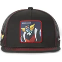 cappello-piatto-trucker-nero-robot-grendizer-goldorak-uf1-di-capslab