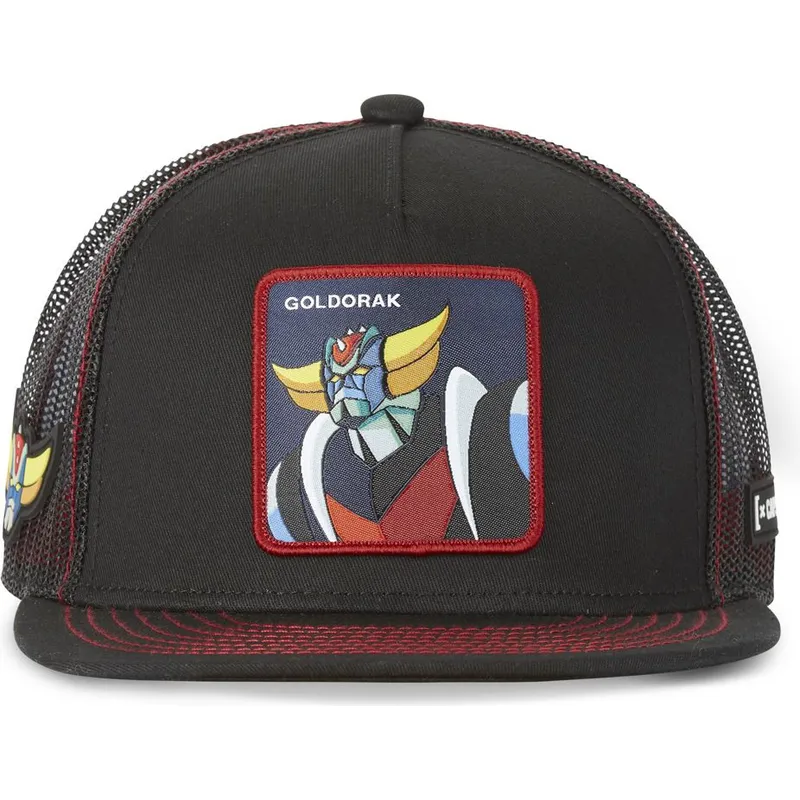 cappelli-piatta-nero-snapback-robot-grendizer-robot-grendizer-di-capslab