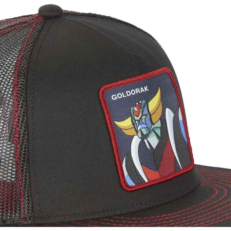 cappelli-piatta-nero-snapback-robot-grendizer-robot-grendizer-di-capslab