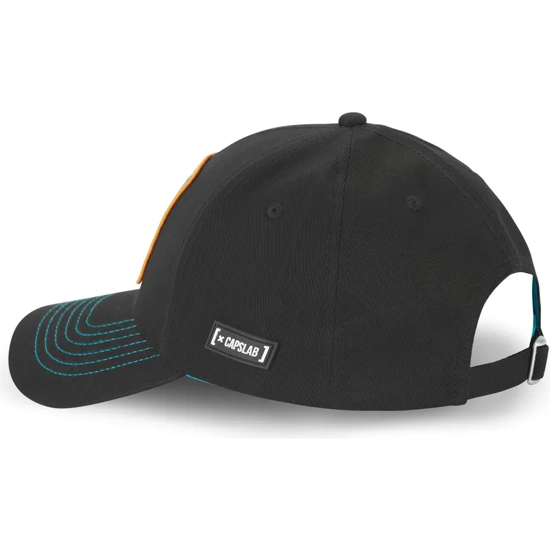 cappellino-curvo-nero-regolabile-bugs-bunny-bu3-looney-tunes-di-capslab