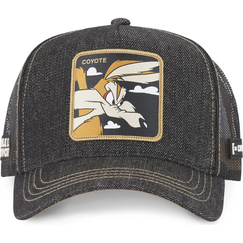 cappelli-curva-nero-snapback-coyote-looney-tunes-di-capslab
