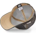 cappello-trucker-nero-denim-coyote-loo8-coy2-looney-tunes-di-capslab