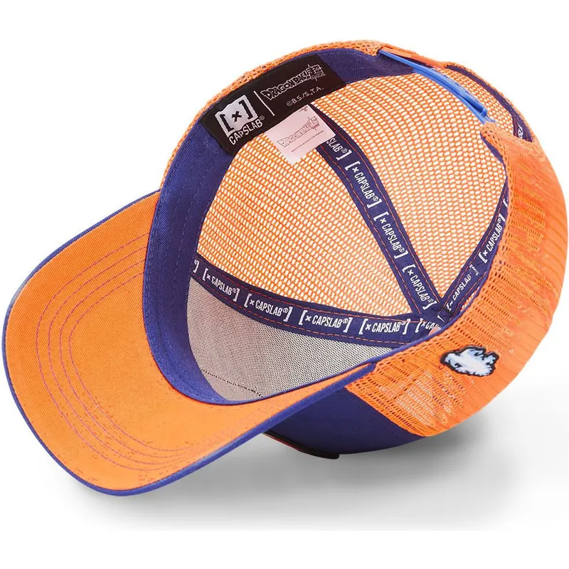 trucker-cap-marineblau-und-orange-fur-jungen-son-goku-ultra-instinct-kid-ult1-dragon-ball-von-capslab