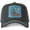 gorra-trucker-sort-hjort-forest-cas2-for1-beasts-fra-capslab