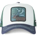 casquette-trucker-blanche-verte-et-bleue-cerf-forest-cas2-for3-beasts-capslab