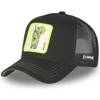 Gorra trucker negra Mojito CAS2 MO1 Cocktails de Capslab