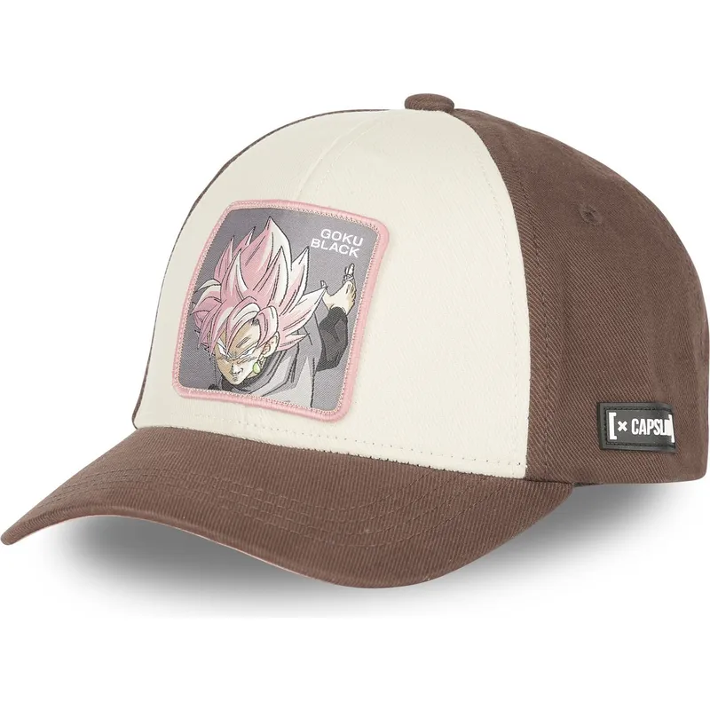 cappelli-curva-beige-snapback-goku-black-dragon-ball-di-capslab