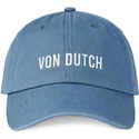 regulowana-niebieska-czapka-z-zakrzywionym-daszkiem-dc-bl-marki-von-dutch