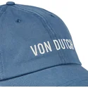 regulowana-niebieska-czapka-z-zakrzywionym-daszkiem-dc-bl-marki-von-dutch