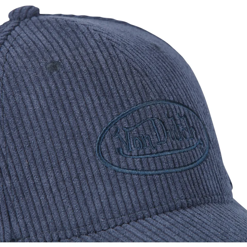 cappelli-curva-blu-marino-cinghia-regolabile-di-von-dutch