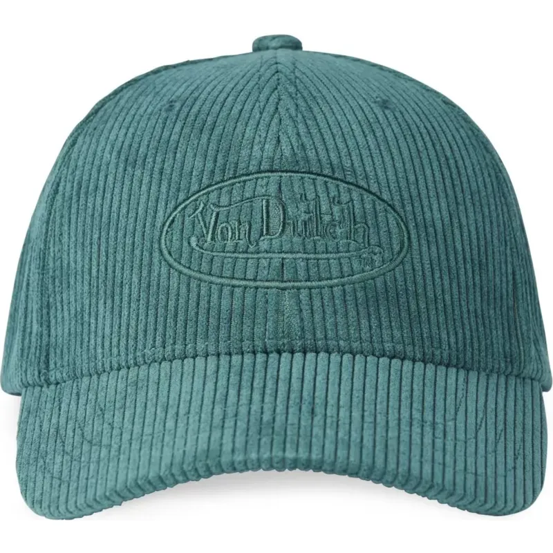 cappelli-curva-verde-cinghia-regolabile-di-von-dutch