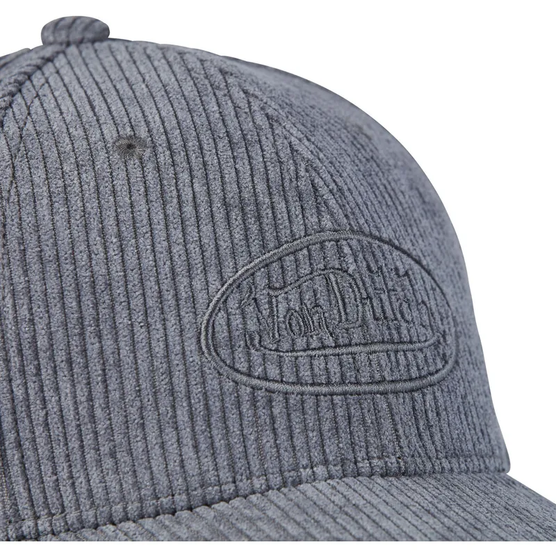 cappelli-curva-grigio-cinghia-regolabile-di-von-dutch cappelli-curva-grigio-cinghia-regolabile-di-von-dutch