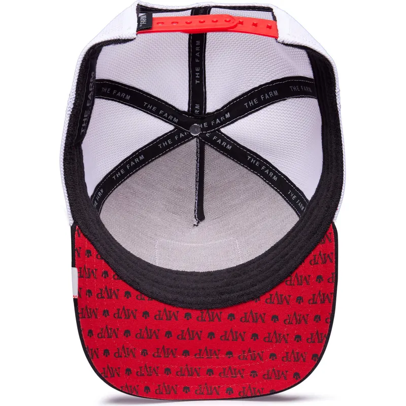 trucker-kasket-rod-hvid-og-sort-ged-goat-mv-butter-the-farm-mvp-fra-goorin-bros