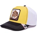 trucker-kasket-gul-hvid-og-sort-love-king-mv-lion-the-farm-mvp-fra-goorin-bros