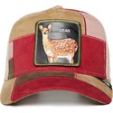 gorra-trucker-flerfarvet-hjort-dear-brevabner-the-farm-patchwork-fra-goorin-bros