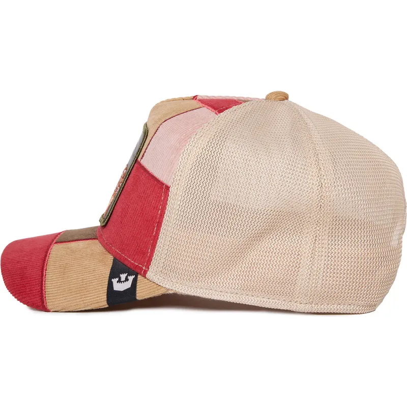 cappellino-trucker-multicolore-cervo-dear-letter-opener-the-farm-patchwork-di-goorin-bros