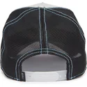 goorin-bros-weird-go-way-out-there-the-farm-deep-sea-blackfisk-gra-och-svart-truckerkeps