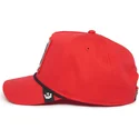 gorra-curva-roja-snapback-pantera-panther-100-the-farm-all-over-canvas-de-goorin-bros