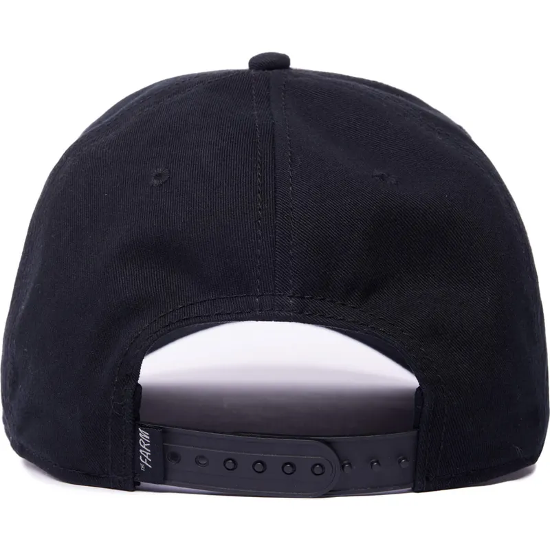 cappellino-visiera-curva-nero-snapback-pantera-panther-100-the-farm-all-over-canvas-di-goorin-bros