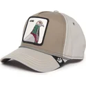 gorra-curva-gra-snapback-paloma-homie-pigeon-100-the-farm-all-over-canvas-fran-goorin-bros