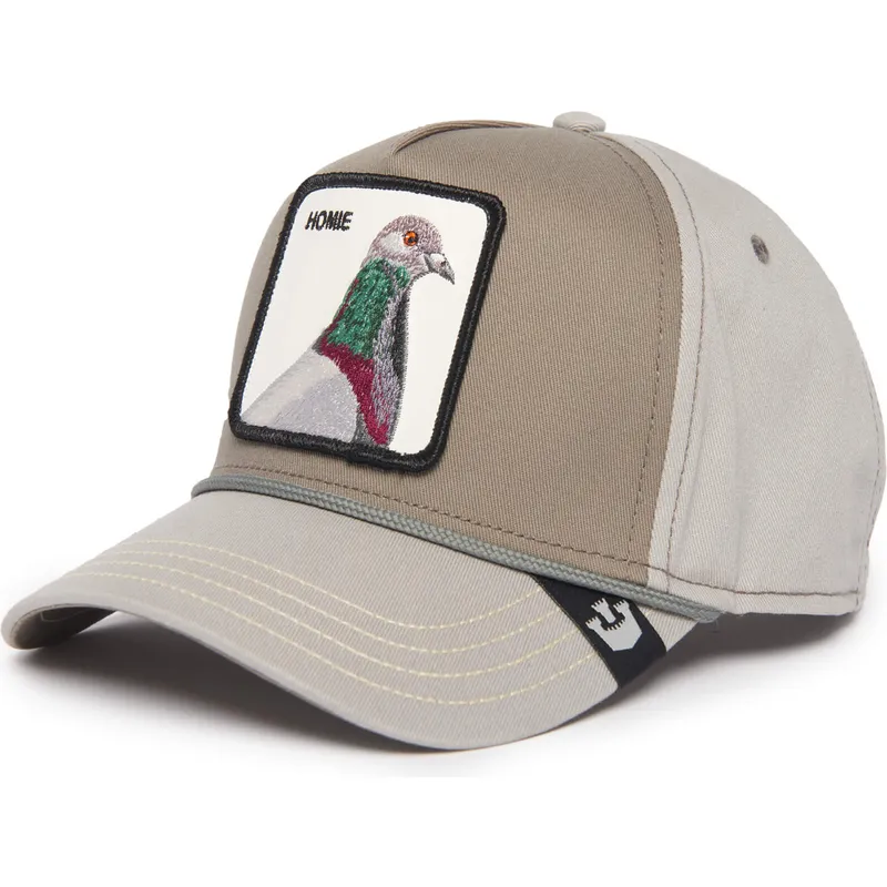 gorra-curva-gra-snapback-paloma-homie-pigeon-100-the-farm-all-over-canvas-fran-goorin-bros