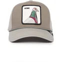 gorra-curva-gris-snapback-paloma-homie-pigeon-100-the-farm-all-over-canvas-de-goorin-bros